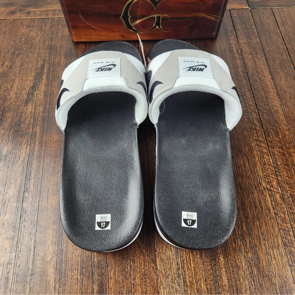 Nike Men’s Air Max 1 Slide Size 17 Black White DH0295-102 AM1 SLIDES main image 9
